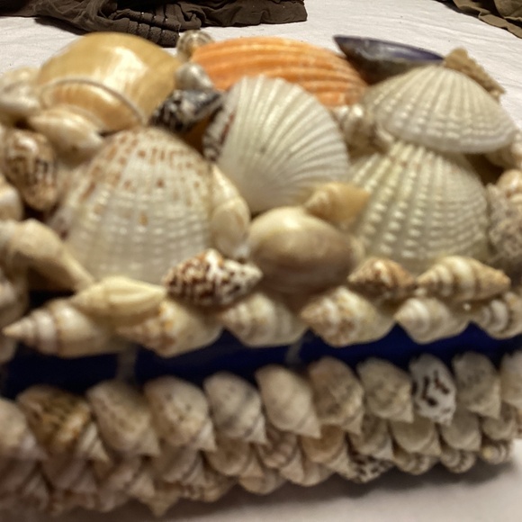 Sea shell box. Trinkets jewelry. - Picture 2 of 9